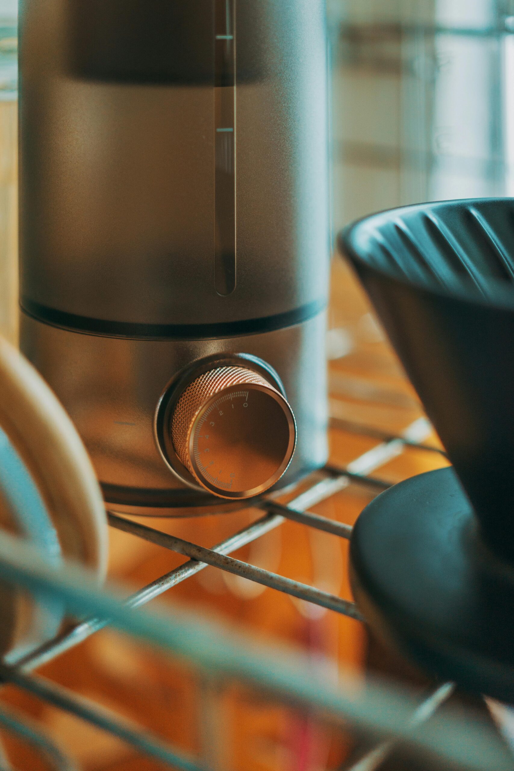 Affordable Home Appliances Under ₹6,000 in India (2026 Guide) A sleek kitchen appliance on a wire rack, highlighting modern design and functionality.